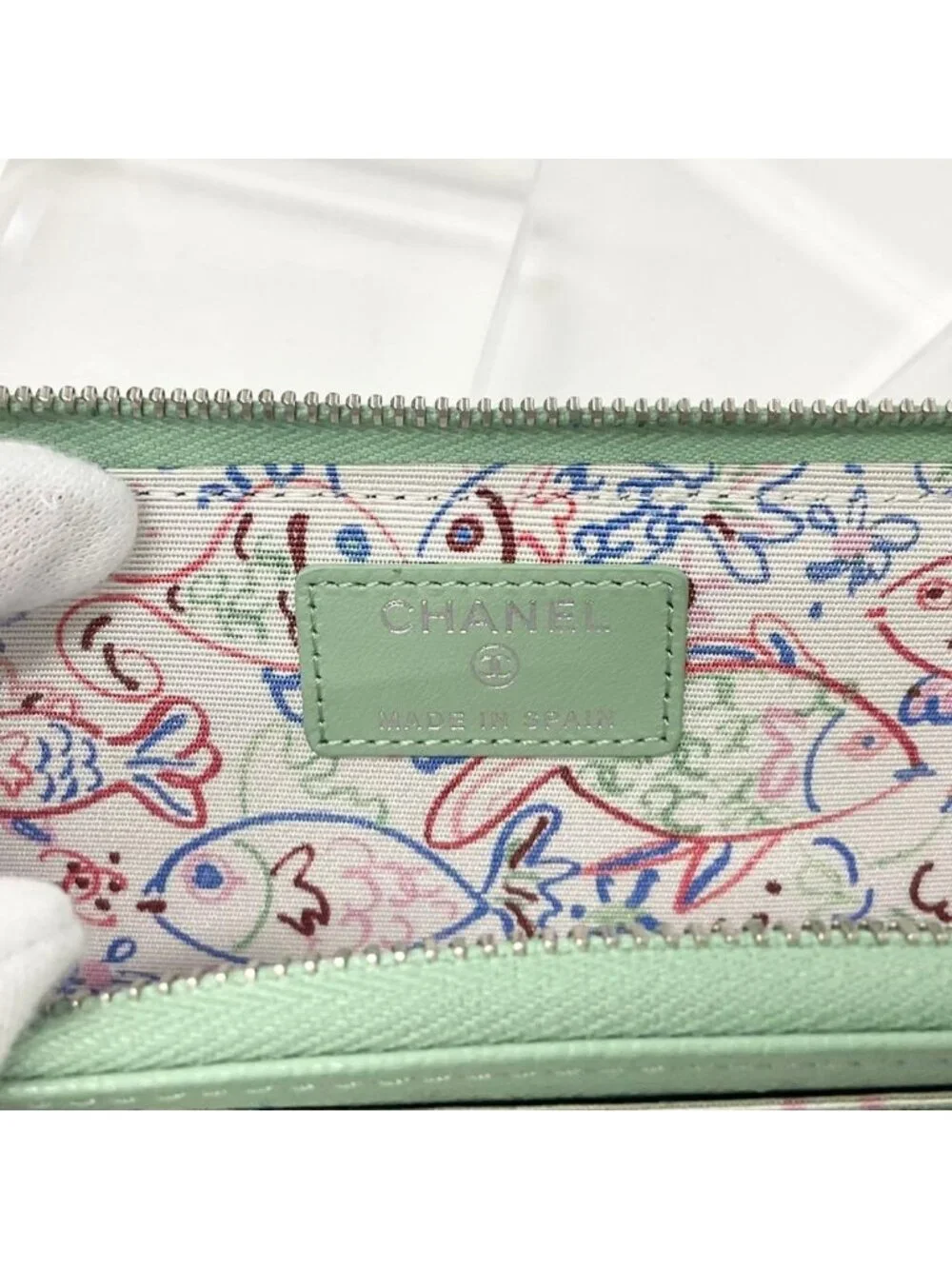 Chanel Quilted CC Logo Fragment Case Card